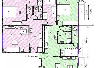 12 Shamai - Metric floor plan - option 5